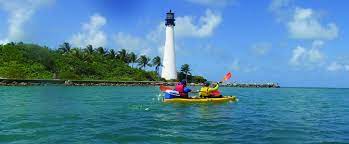 Cape Florida Lighthouse Key Biscayne Florida Kayaking