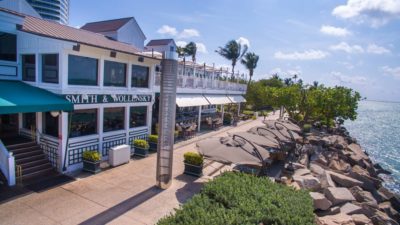 Smith and Wollensky Miami Waterfront View