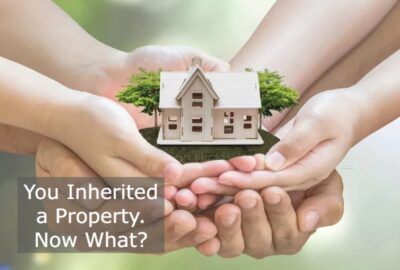 What to do when you inherit a house.
